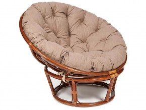 Кресло Papasan 23/01 W с подушкой Pecan, экошерсть Коричневый в Асбесте - asbest.магазин96.com | фото