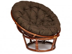 Кресло Papasan 23/01 W с подушкой Pecan, ткань Коричневый в Асбесте - asbest.магазин96.com | фото