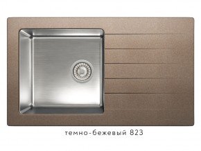 Мойка комбинированная Tolero twist TTS-860 Темно-бежевый 82 в Асбесте - asbest.магазин96.com | фото