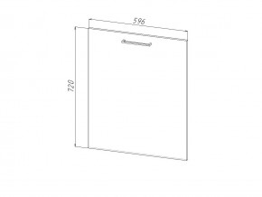 П 60 Комплект для посудомоечной машины 600 мм (цоколь + фасад) ЛДСП в Асбесте - asbest.магазин96.com | фото