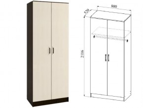 Шкаф 2 двери Ронда ШКР800.1 венге/дуб белфорт в Асбесте - asbest.магазин96.com | фото